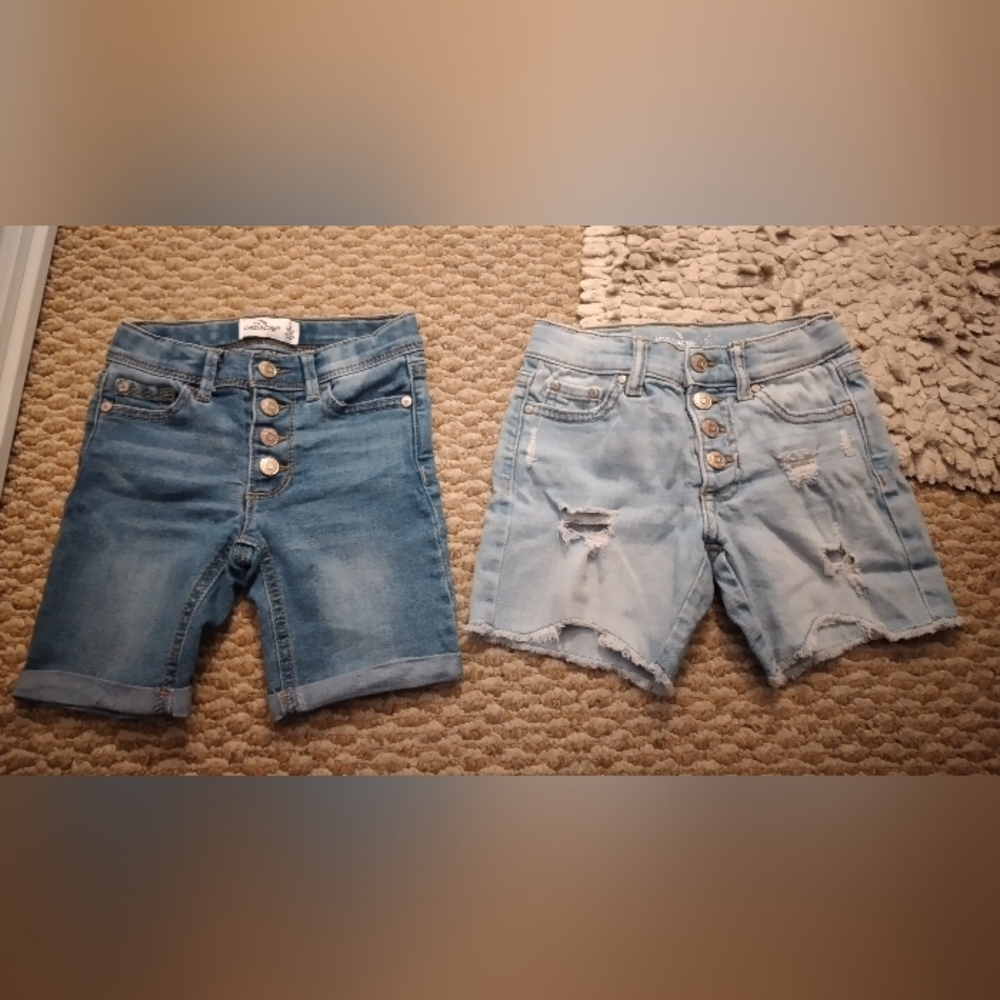 (2) Jordache jean shorts